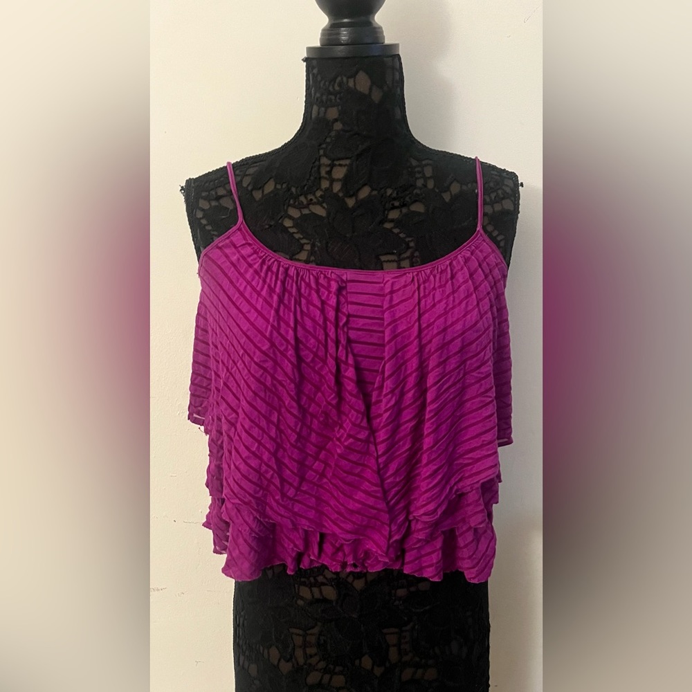 Free people tiered spaghetti strap